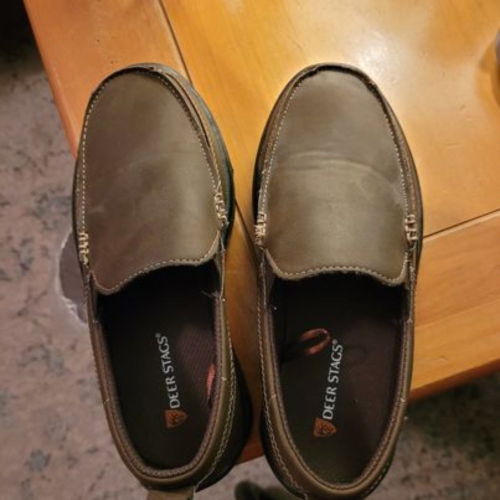 BOY'S SLIP-ON SHOES - SIZE 2M